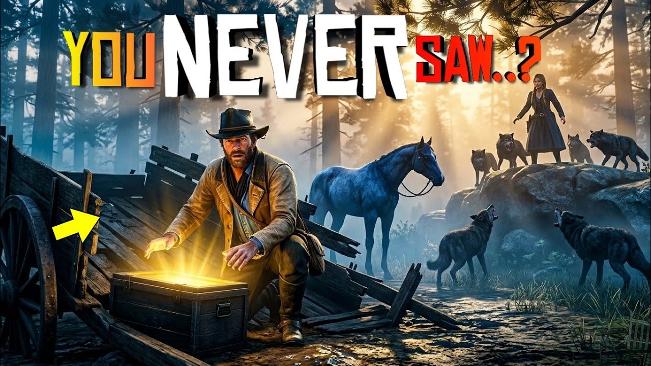 Secrets In Rdr2 3 RARE SECRETS in RDR2 That Only 1% Players Ever See... Hidden TREASURE ...