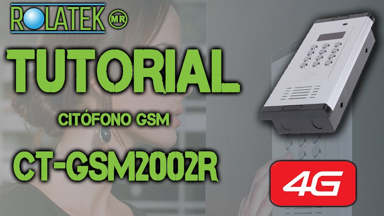 CT-GSM2002R: Avanzando en Comunicación con 4G - YouTube