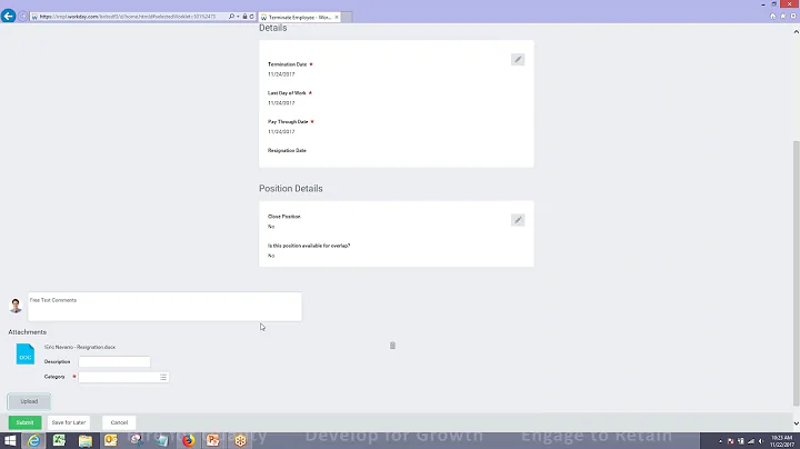 The Termination Process