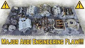 The Supercharged Audi 3.0T Engine Teardown: CATASTROPHIC DAMAGE!!!