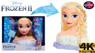 Disney Frozen 2 Deluxe Elsa styling head unboxing video #frozen2