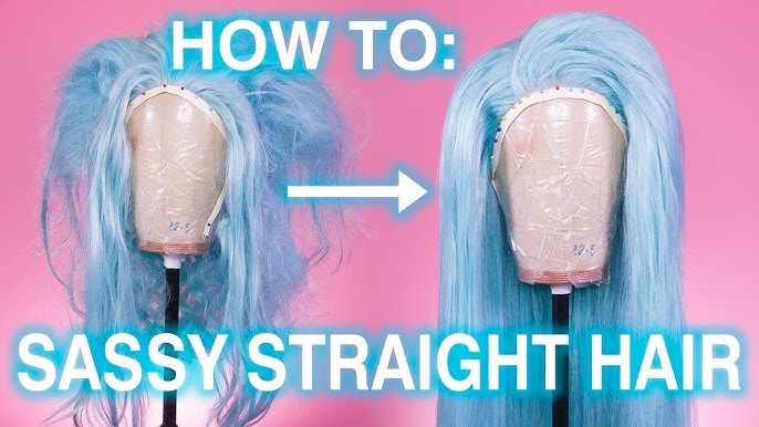 How To Style Huge Crimped Hair with a Synthetic Wig 