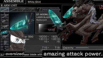 MOONLIGHT GREATSWORD GONE WILD IN ARMORED CORE (UNCENSORED)