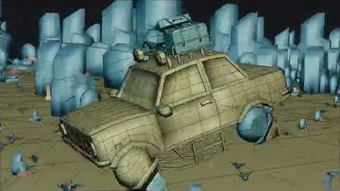 Blender flying car breakdown