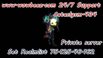 [Wowbeez] -[Showtime]- Private server 4.3.4 !!! Connect today!! Support Cataclysm and Wotlk
