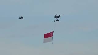 Singapore flag(NDP REHEARSAL)15/07/23