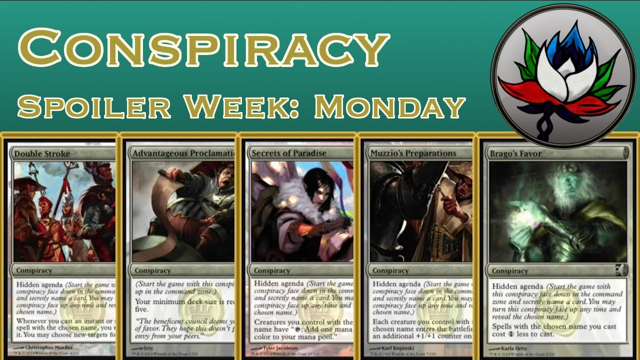 conspiracy mtg card list Booster Box (36ct) (CNS) : Toys & Games and creatures you control are the chosen type Conspiracy: Take the Crown |