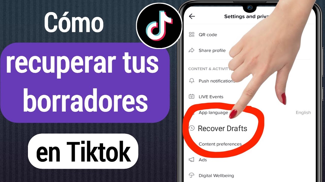 Como Recuperar Un Video Mio Borrado De Tiktok