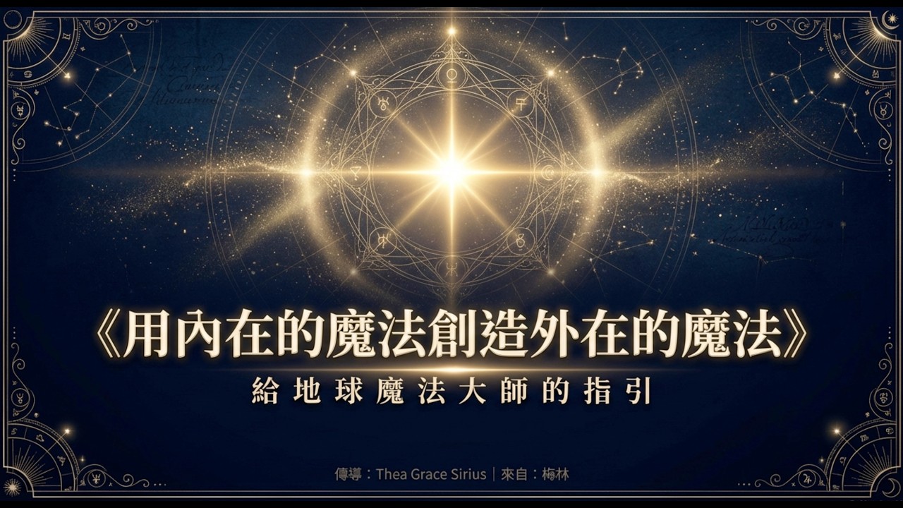 我是梅林：用內在的魔法創造外在的魔法
