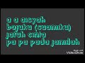 Lirik Aisyah jatuh cinta pada jamilah AKIMILAKUO - DJ tiktok populer Lirik Aisyah jatuh cinta pada jamilah AKIMILAKUO - DJ tiktok populer