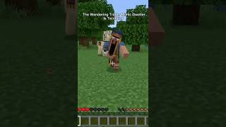 The Wandering Trader Mimic Dweller Is Terrifying. Minecraft Bedrock Dwellers Add-On