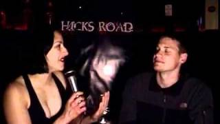 Priscilla Interviews Actor Shane Hennessy Of Hicks Road At V-Bar On Santana Row