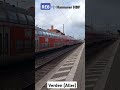 Abfahrt RE8 ➡️ Hannover HBF mit Lichtgruß in Verden (Aller) #regionalexpress #dosto #br146 #verden v