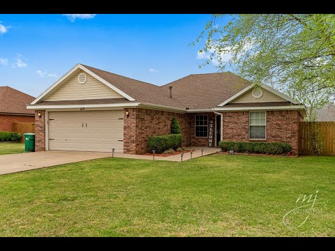 619 Ane Ave, Lowell, AR home video tour