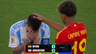 Lamine Yamal's Heartwarming Gesture to Crying Lionel Messi After Spain's Victory  FIFA WC Final 2026