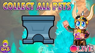 Grotto Farming and Metallic hunt Collect All Pets LIVE