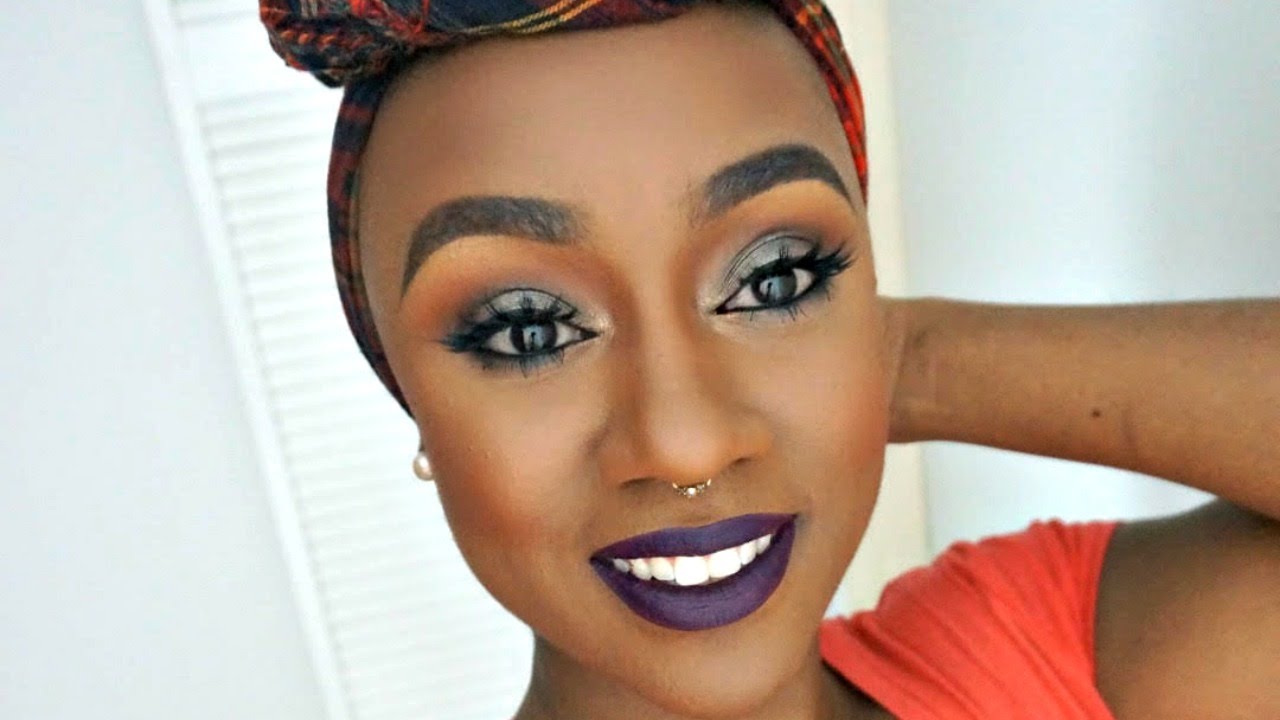 Head Wrap Inspired Makeup Look YouTube