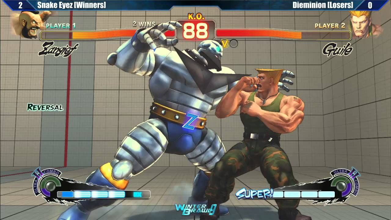 Winter Brawl 9 - USF4 - Grand Final - Snake Eyez (Zangief) vs 