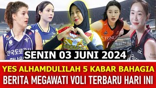 🟢 Berita Megawati Voli Red Sparks Terbaru - SENIN 03 JUNI 2024 - Berita Voli Terbaru Indonesia