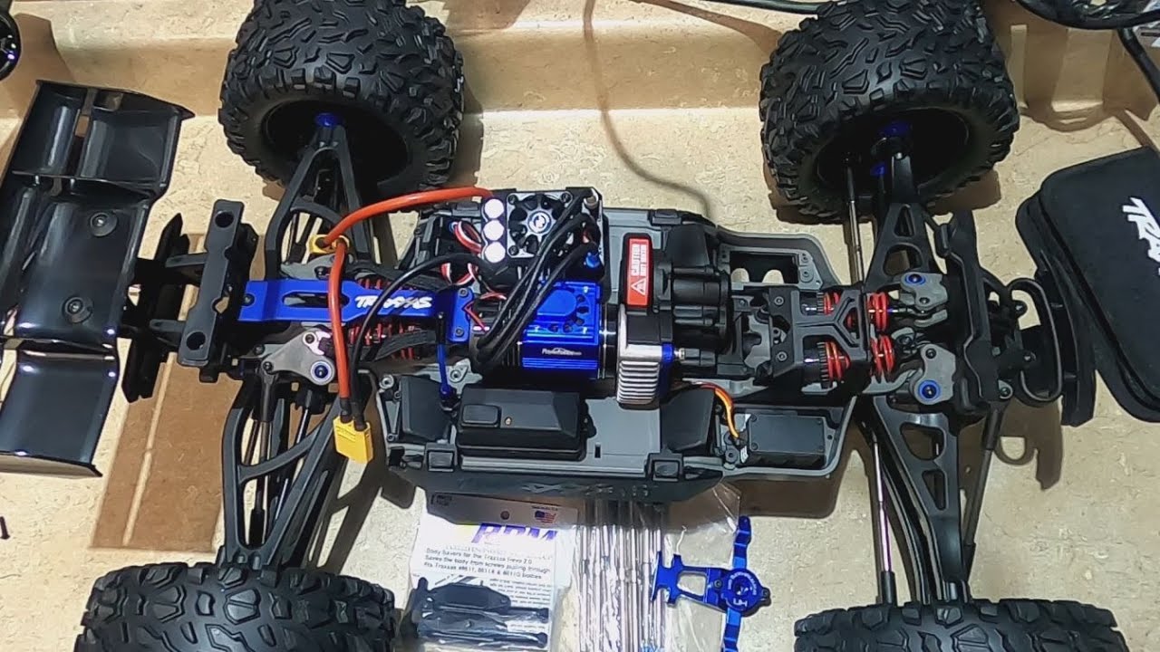 GPM Aluminum Front Bulkhead - Upgrade Part For Traxxas E-Revo Brushless