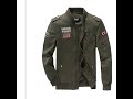 Mens army air force one motorcycle jacket