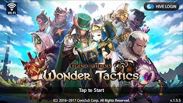 Wonder Tactics (Android/iOS) Gameplay Part 1