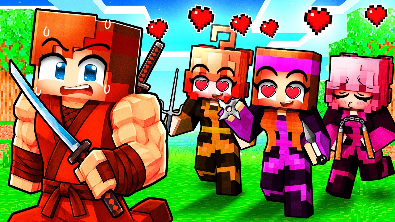 Avoir un AMOUR de NINJA sur Minecraft !