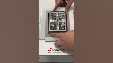 RONGDA Window Wrapping Machine for packaging case and rigid box