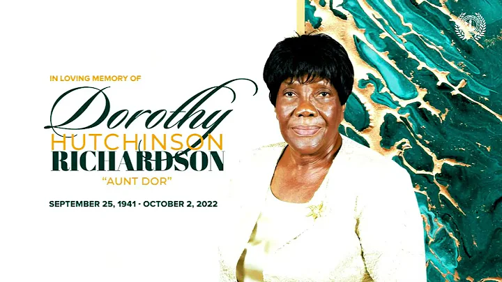 | Celebrating the Life of Mother Dorothy Richardso...