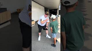 My mic failed during the interview but knowledge by this little fan impressed, so I had to post it!