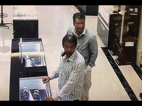 Clip 2 “đạo chích” nước ngoài trộm đồng hồ vàng 238 triệu hay và hót nhất
