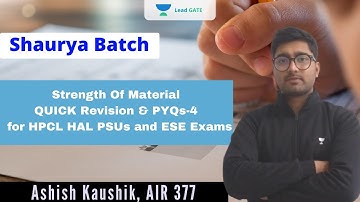 SOM QUICK revision and pyqs -4 for HPCL and HAL  | GATE 2022 | Ashish Kaushik