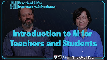 Practical AI for Instructors and Students Part 1: Introduction to AI for Teachers and Students