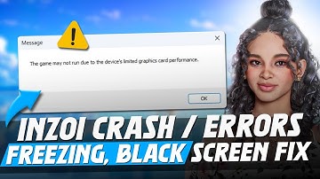 inZOI - De foutmelding 