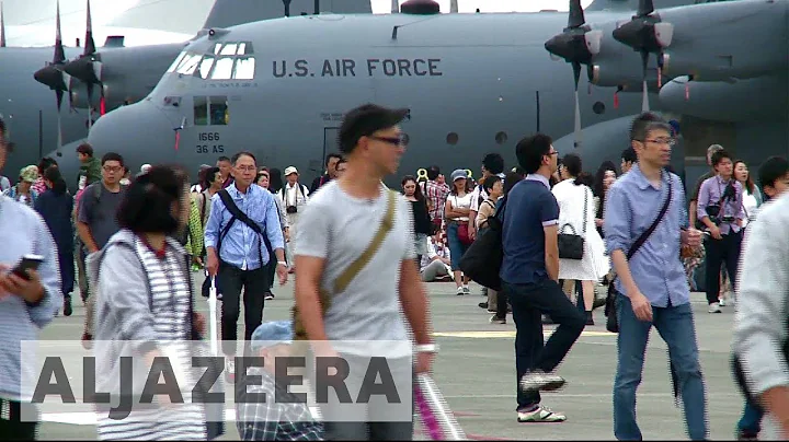 Japan: Thousands visit US air base to show support against North Korea - DayDayNews