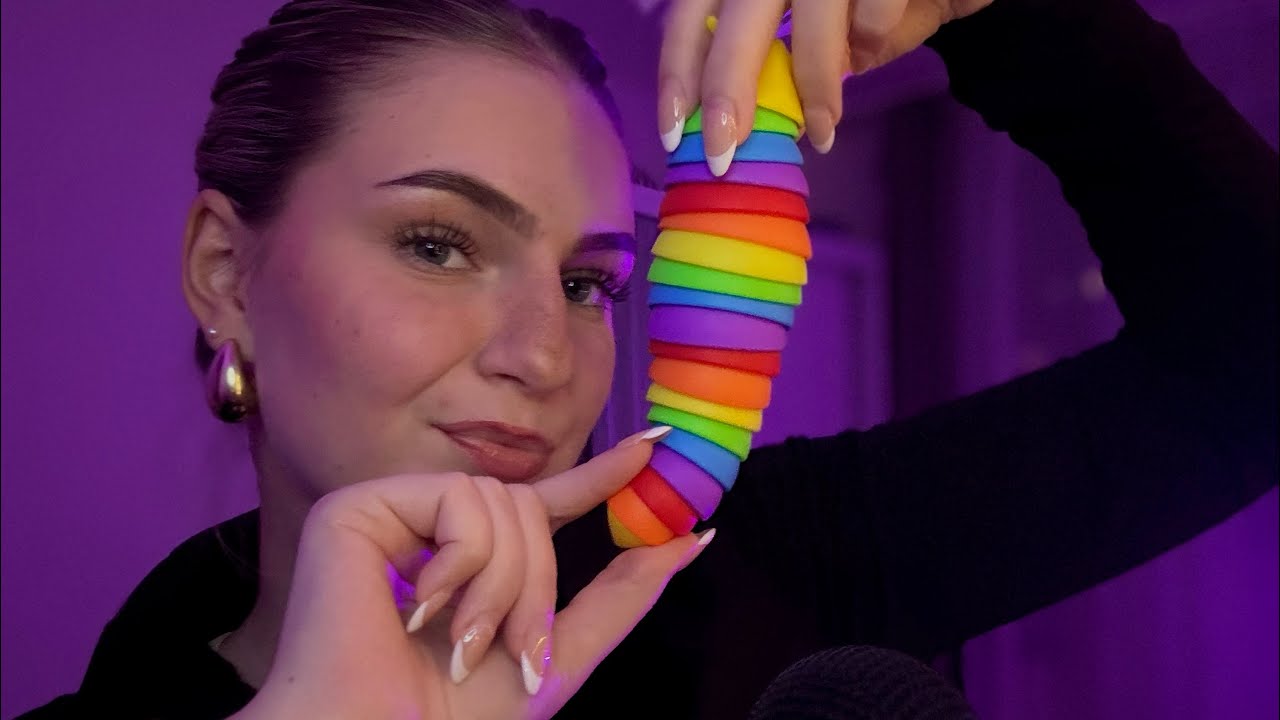 Uspím tě za 15 minut🖤 | zvuky úst & škrabkání mikrofonu