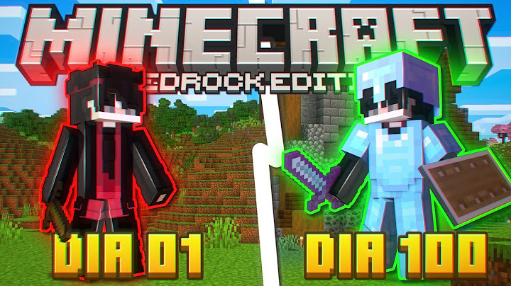 EU SOBREVIVI 100 DIAS NO HARDCORE DO MINECRAFT BEDROCK! #minecraft #mcpe #bedrockedition