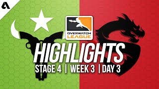 Houston Outlaws vs Shanghai Dragons | Overwatch League Highlights OWL Stage 4 Week 3 Day 3