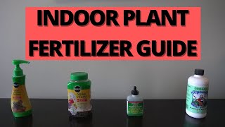 Best fertilizer for indoor plants