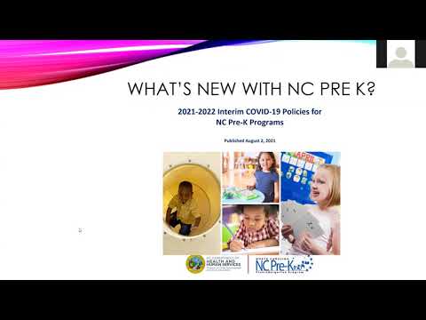 NC Pre K Orientation 2021