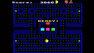 Pacman by Acornsoft for the 32k BBC Micro Model B