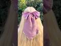 DIY hair 🎀 ideas for tips #diy #hairbows #hairaccessories #shortsvideo #shorts
