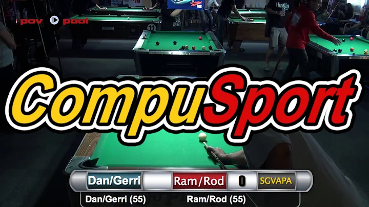 #1 - Golden Cue Charity 9-Ball - Dan/Gerri vs Ram/...