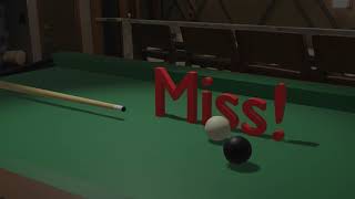 Pool Table Animation in Blender