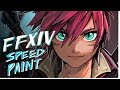 Speed Paint of my FFXIV Miqote