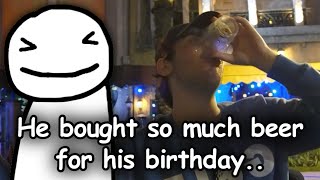 Dream Talks About Sapnaps Drunk Birthday Stream