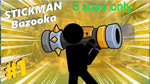 Boom Stick: Bazooka Puzzles - Gameplay Walkthrough BETA update adroid gameplay 3 stars only