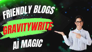 GravityWrite Tutorial: Create SEO-Friendly Blogs in Seconds with AI Magic!
