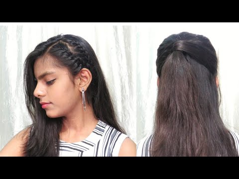 ❤️❤️2 Simple and Easy Party Hairstyles / Open Hair / Indian Hairstyles -  thptnganamst.edu.vn