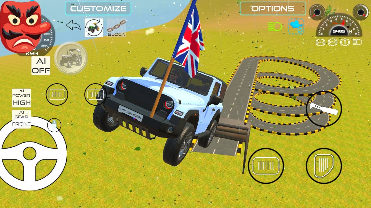 Thar Wala Car Game 🚗 | Indian Gadi Driving Game | Android Gameplay 